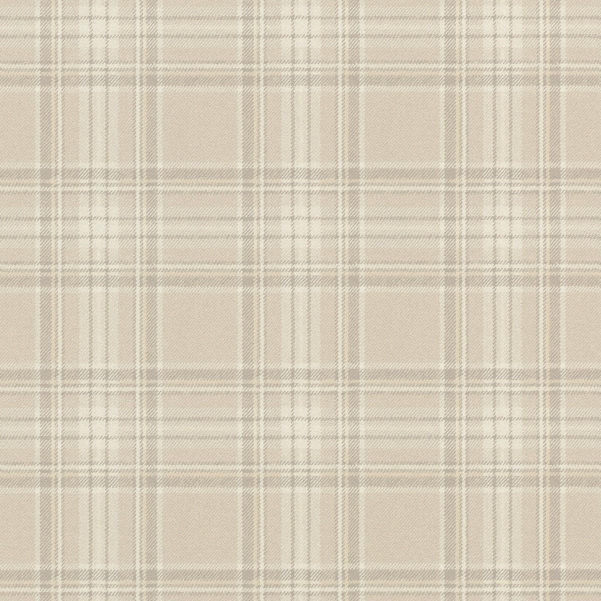 1200x1200 Barbara Becker Tartan Wallpaper and Cream