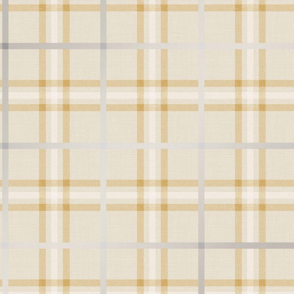 1000x1000 I Love Wallpaper Tweed Tartan Wallpaper Cream from I Love Wallpaper UK