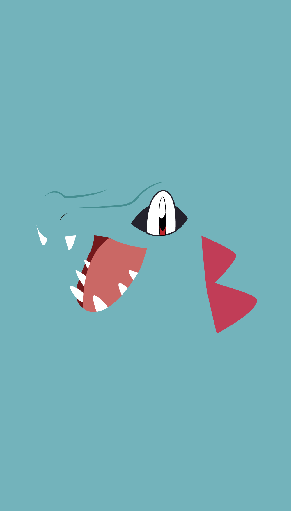 1000x1754 Totodile Wallpaper