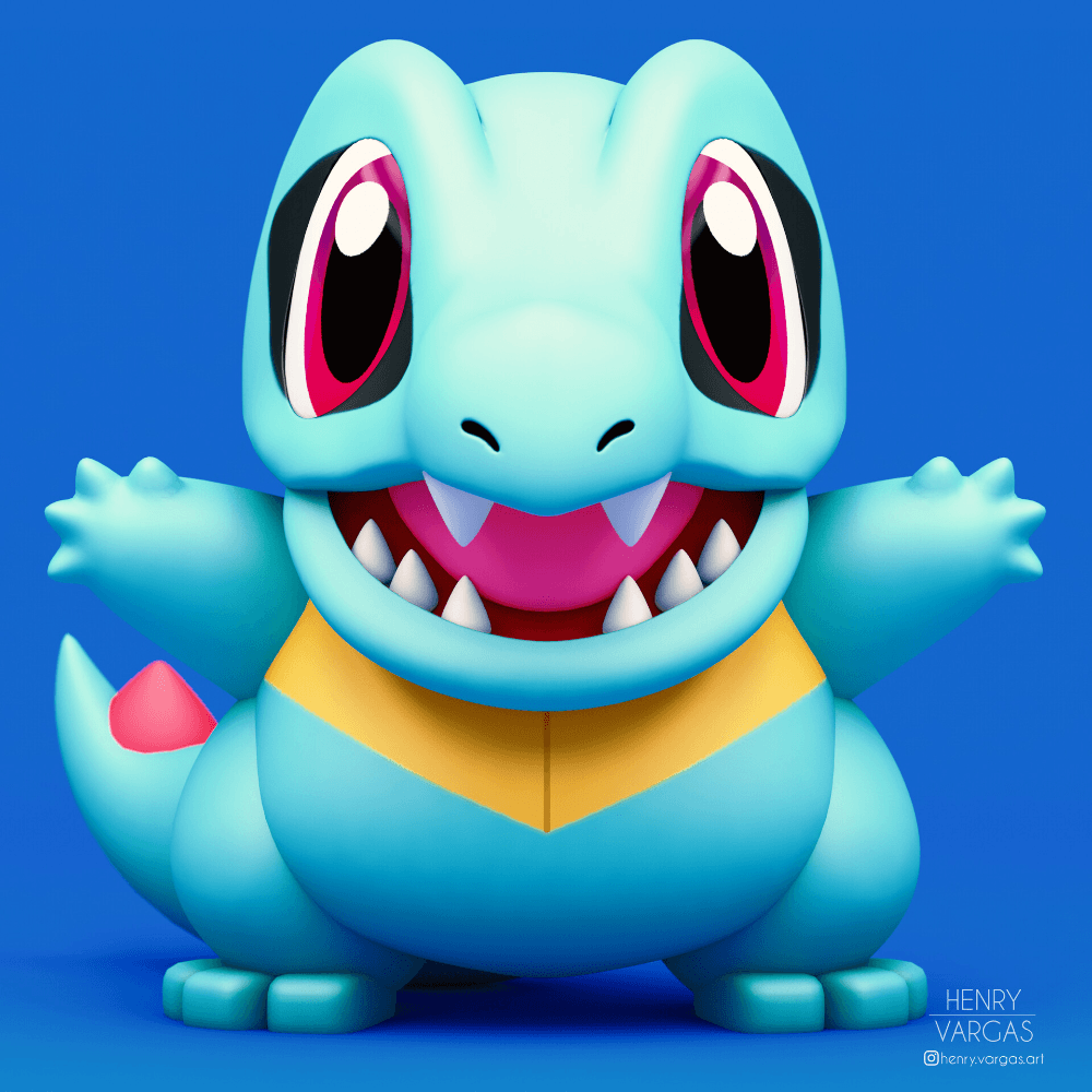 Wallpapers Totodile  Wallpaper Cave