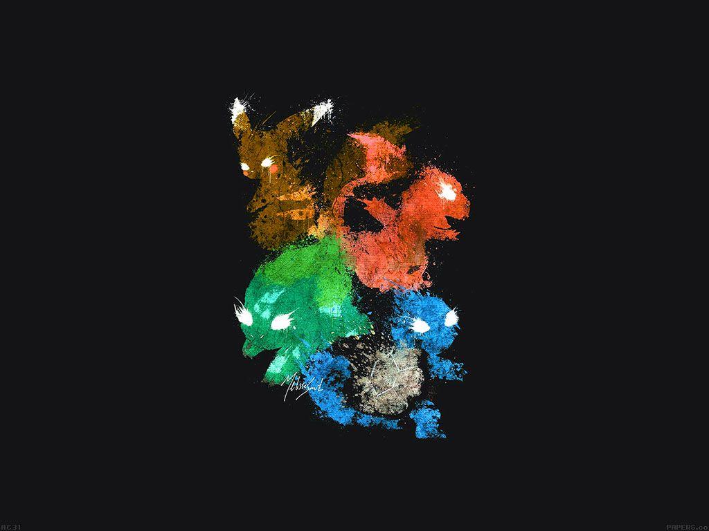 1024x768 Wallpaper Cool Pokemons Illust