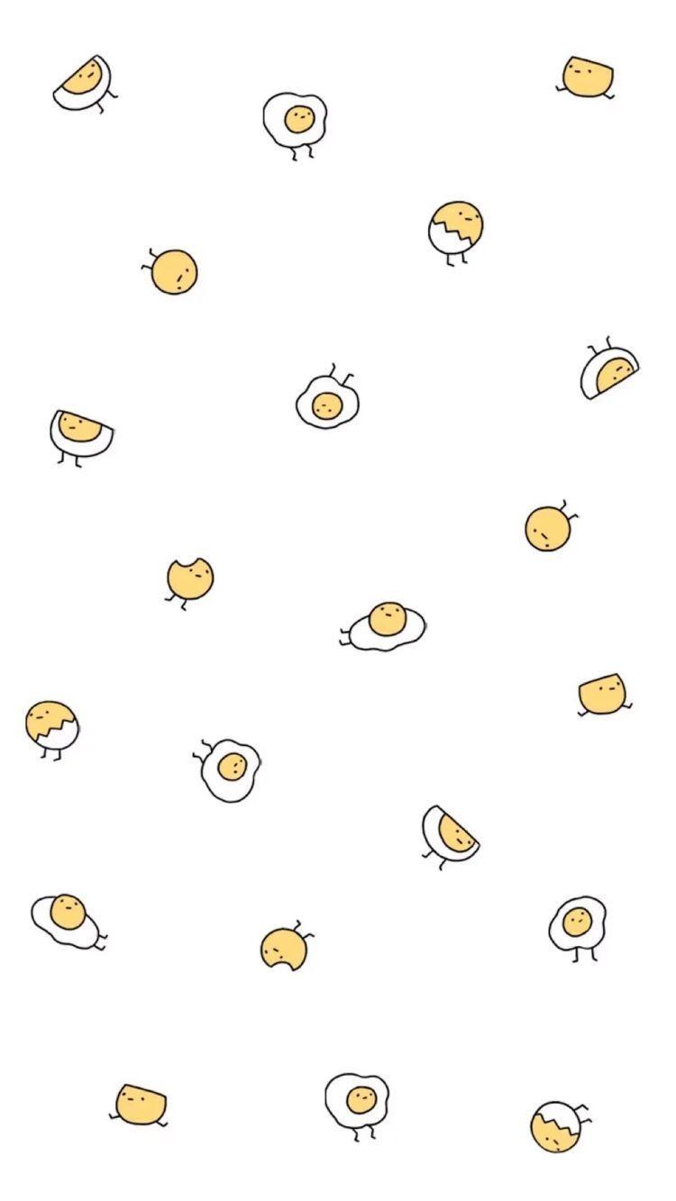 750x1333 Cute eggs wallpaper