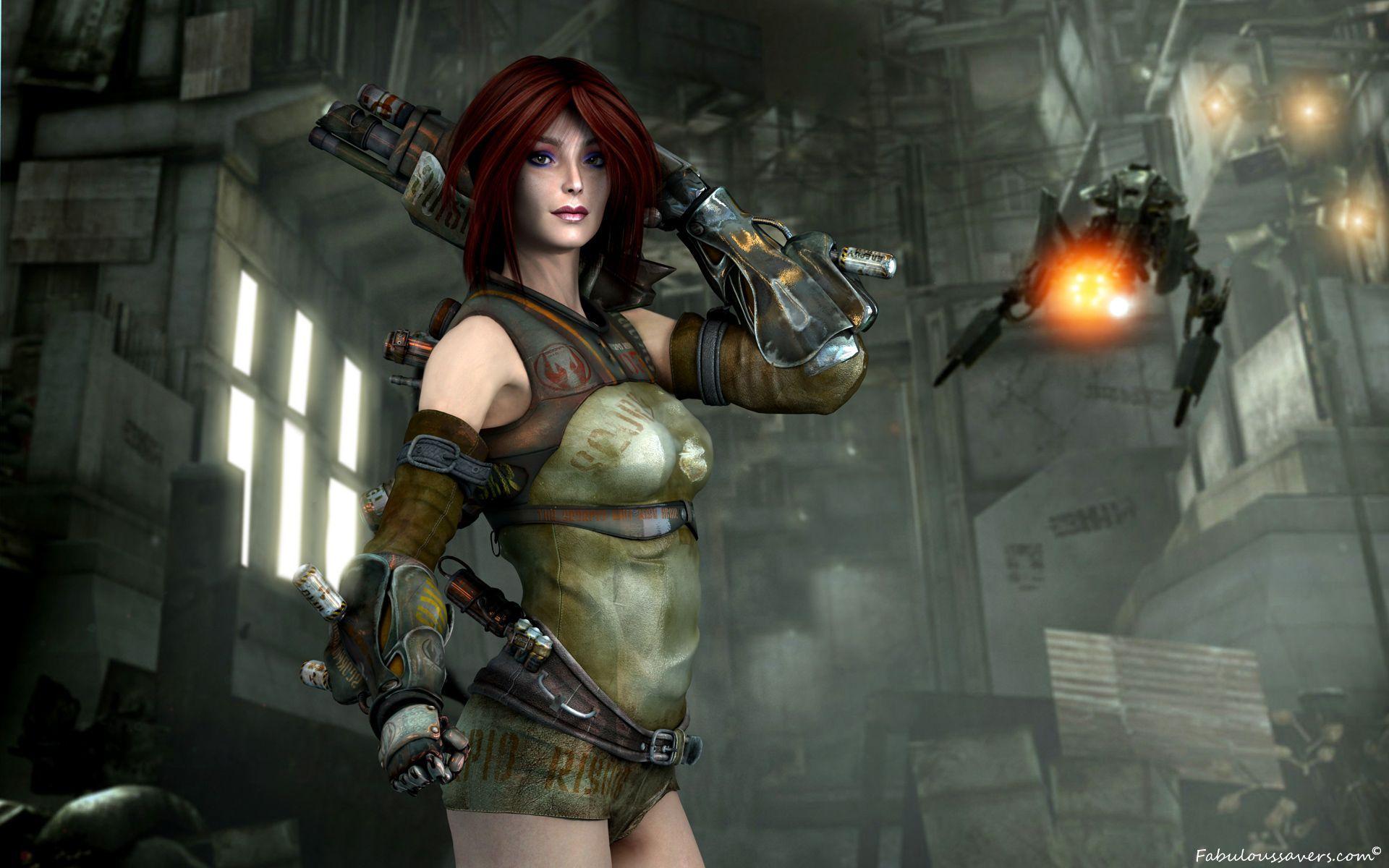 1920x1200 sci fi girls