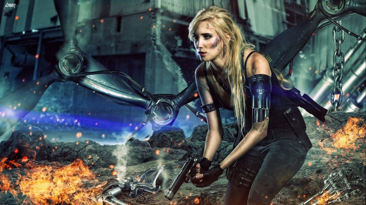 1245x700 Sci Fi Warrior Women Futuristic Art Artwork Girl Wallpaperx1620