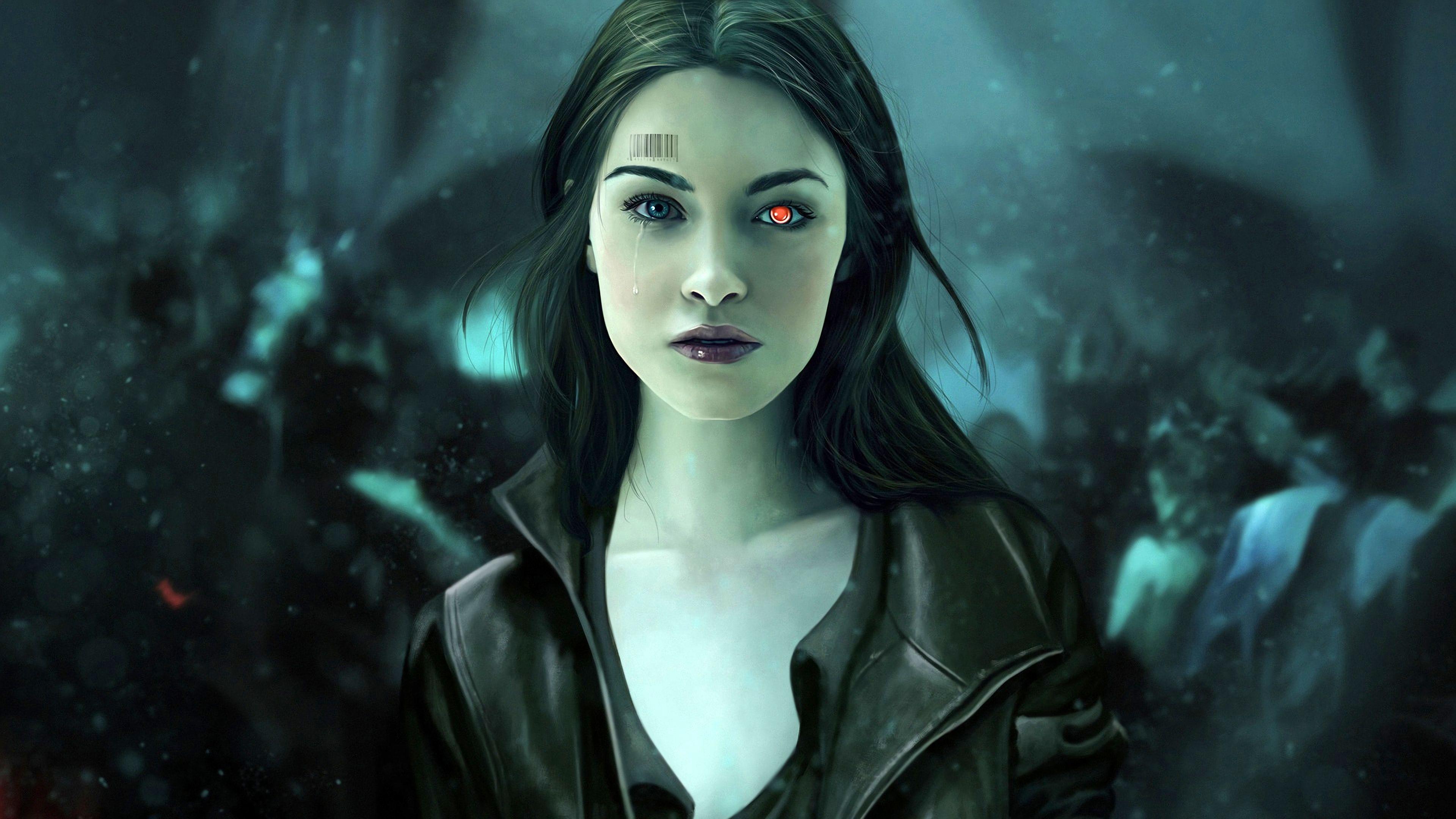 3840x2160 Wallpaper Cyborg, Sci Fi, Girl, 4K, Creative Graphics,. Wallpaper For IPhone, Android, Mobile And Desktop