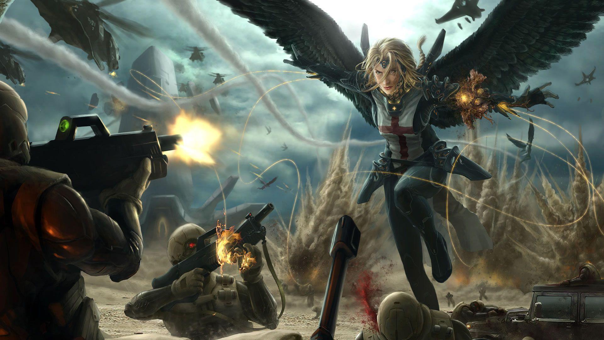 1920x1080 Sister of Battle. Sci fi wallpaper, Fantasy girl, Fantasy