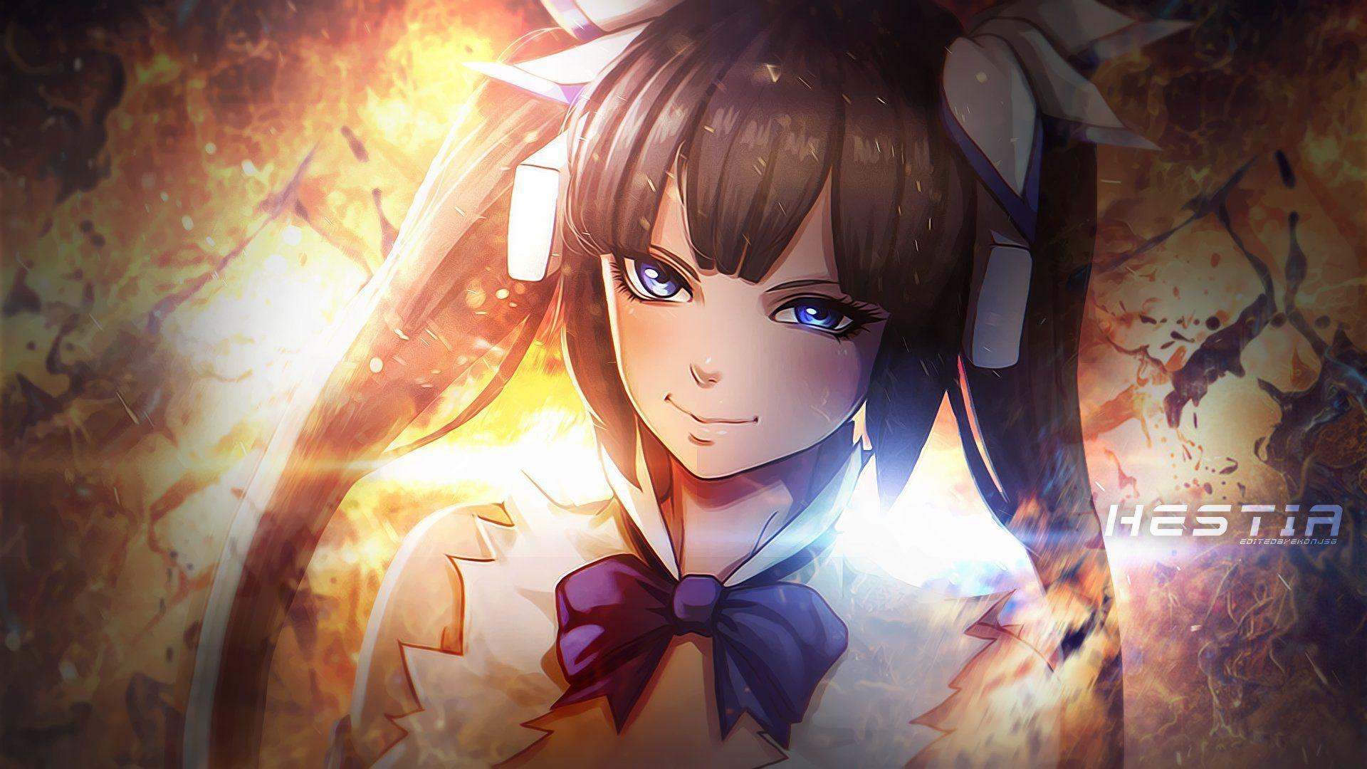 1920x1080 Is It Wrong To Try To Pick Up Girls In A Dungeon? Wallpaper