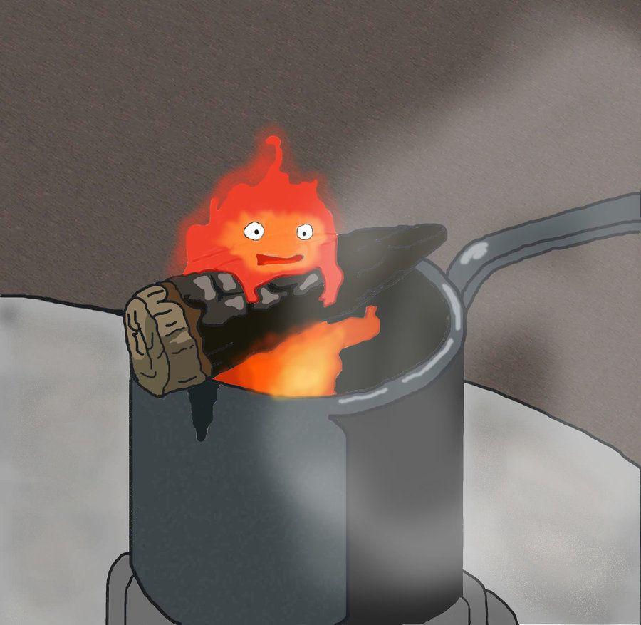 900x877 Howls Moving Castle Calcifer Quotes. QuotesGram
