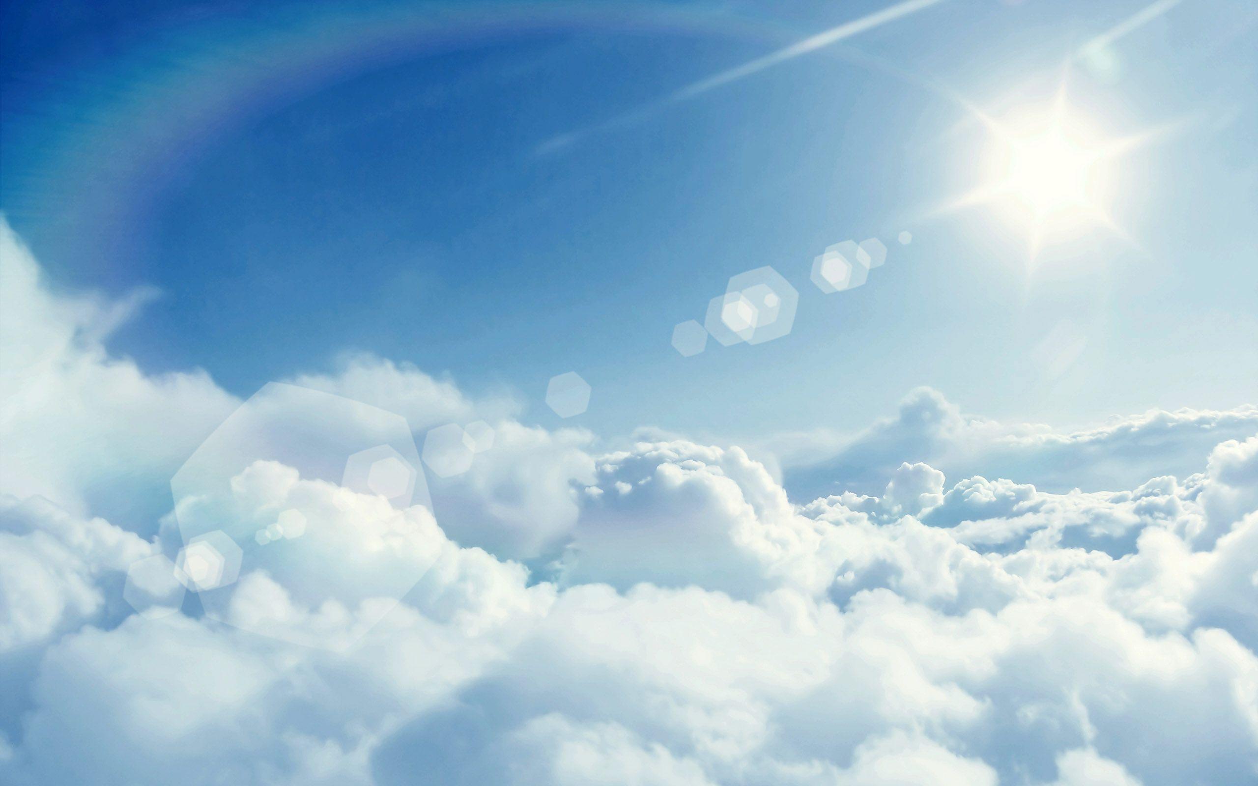 2560x1600 Sky Above Clouds Best Wallpaper 09018