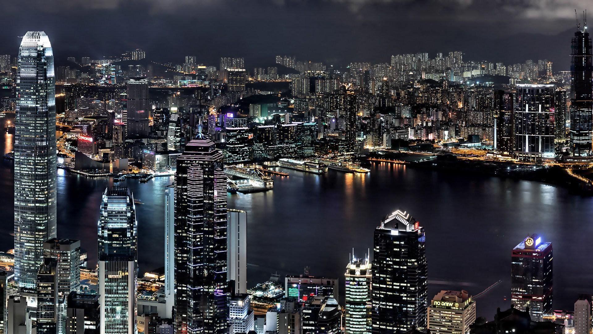 1920x1080 Night City HD