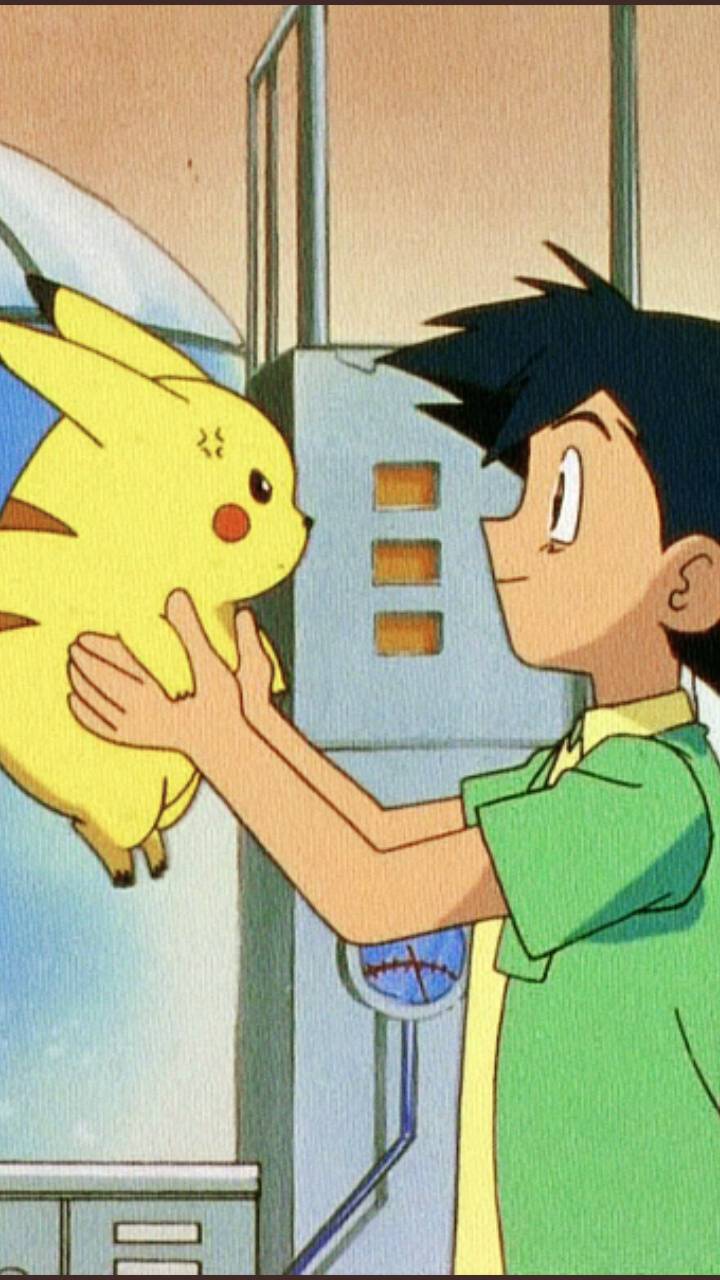 720x1280 Ash pikachu wallpaper