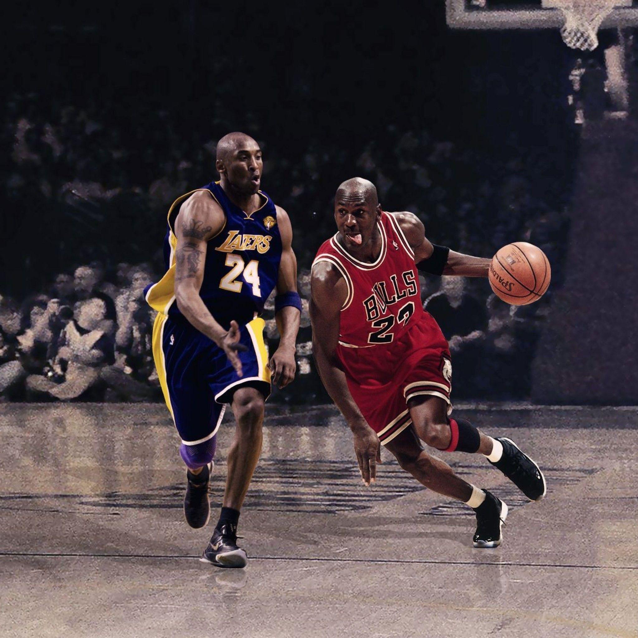 Kobe Bryant And Michael Jordan Wallpaper