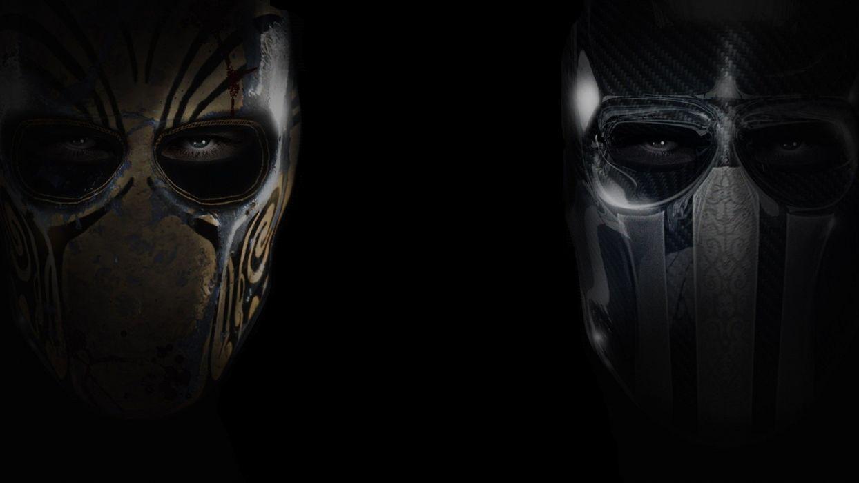 1244x700 Army of Two black background game wallpaperx1080