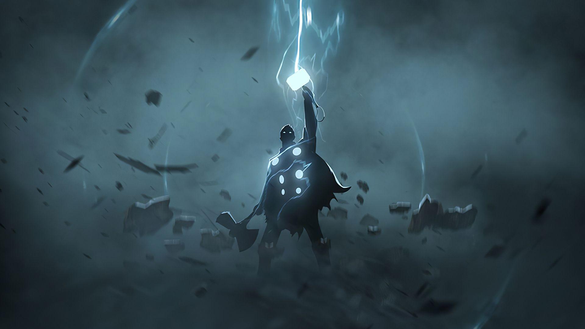 1920x1080 Thor Artwork 4k 2020 Laptop Full HD 1080P HD 4k Wallpaper, Image, Background, Photo and Picture
