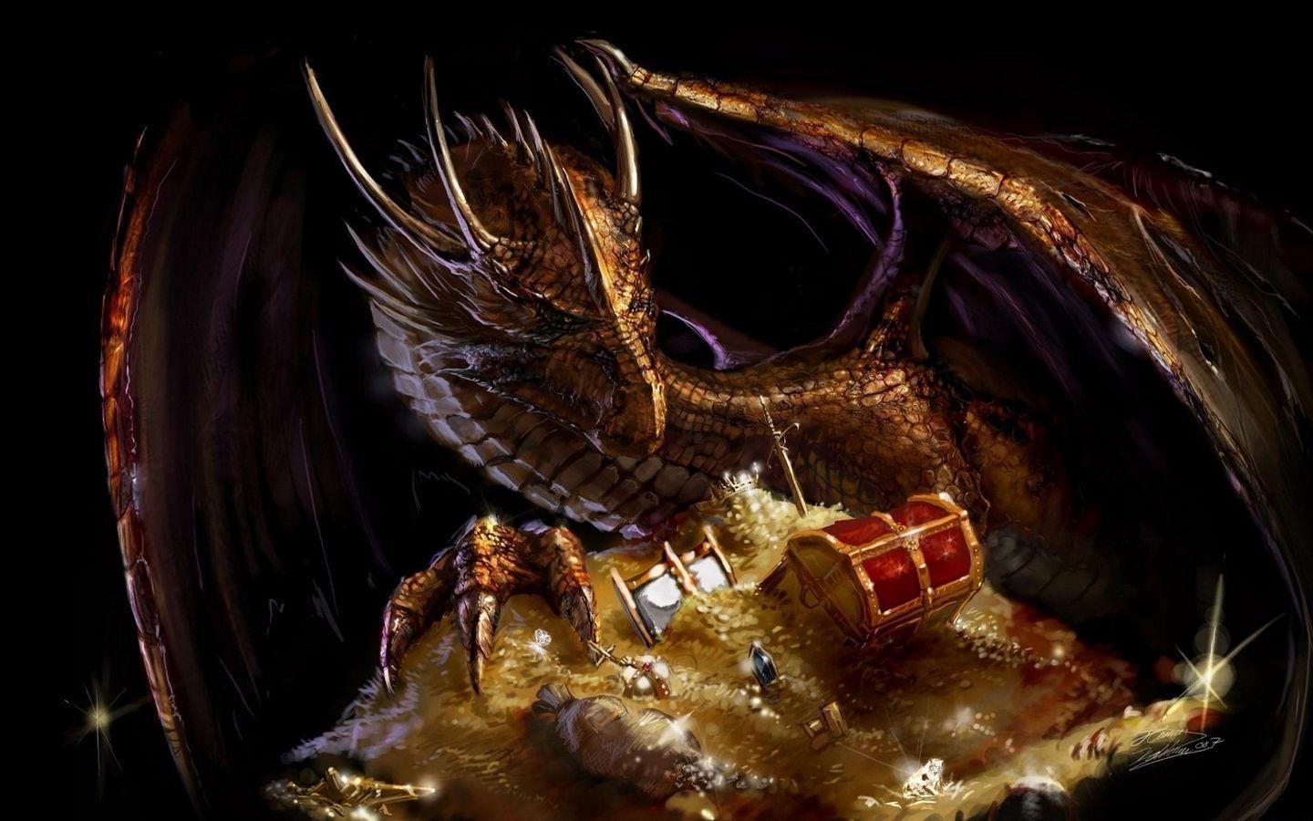 1440x900 Download wallpaper 1440x900 dragon .