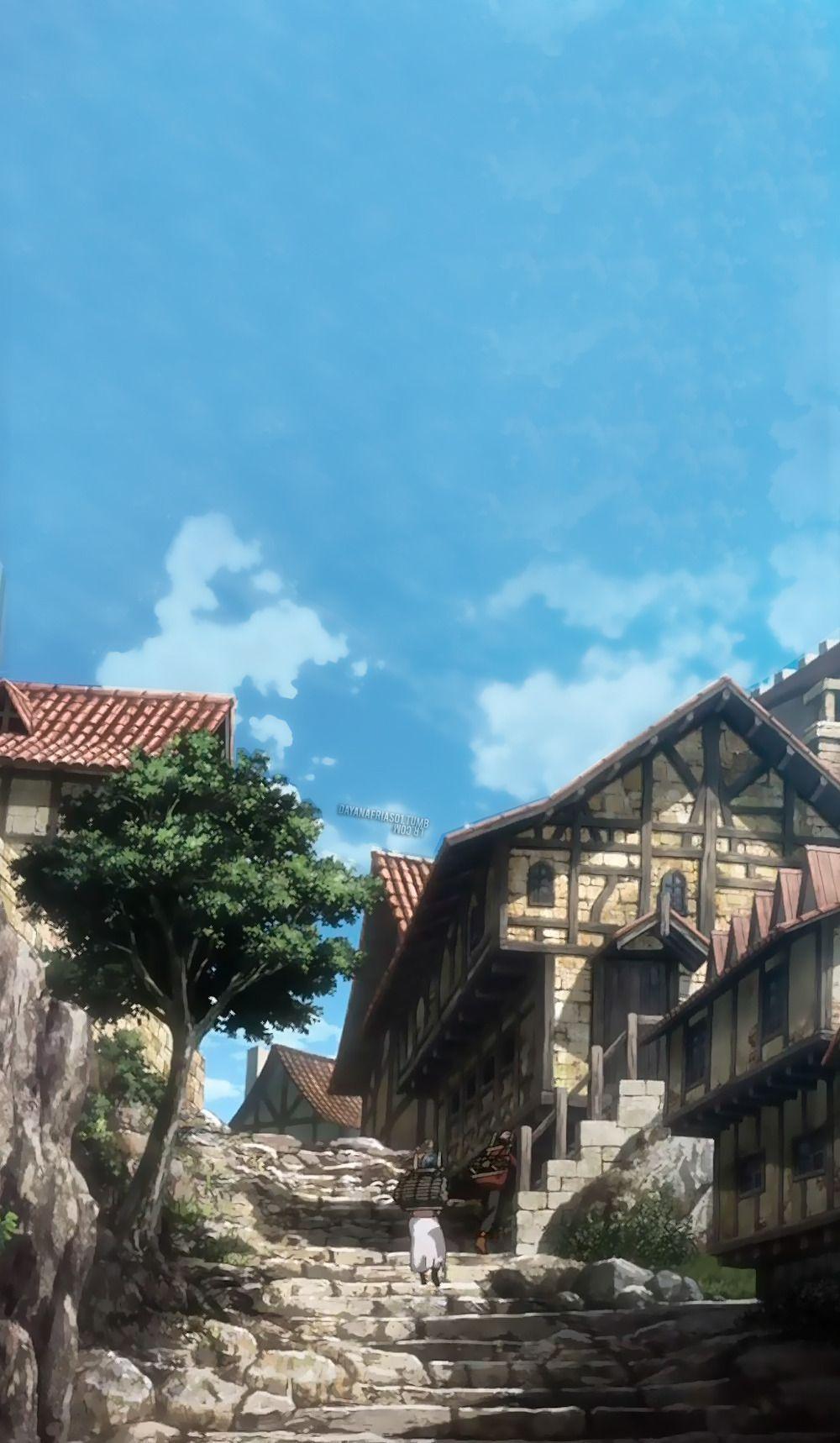 1000x1718 Attack On Titan Scenery