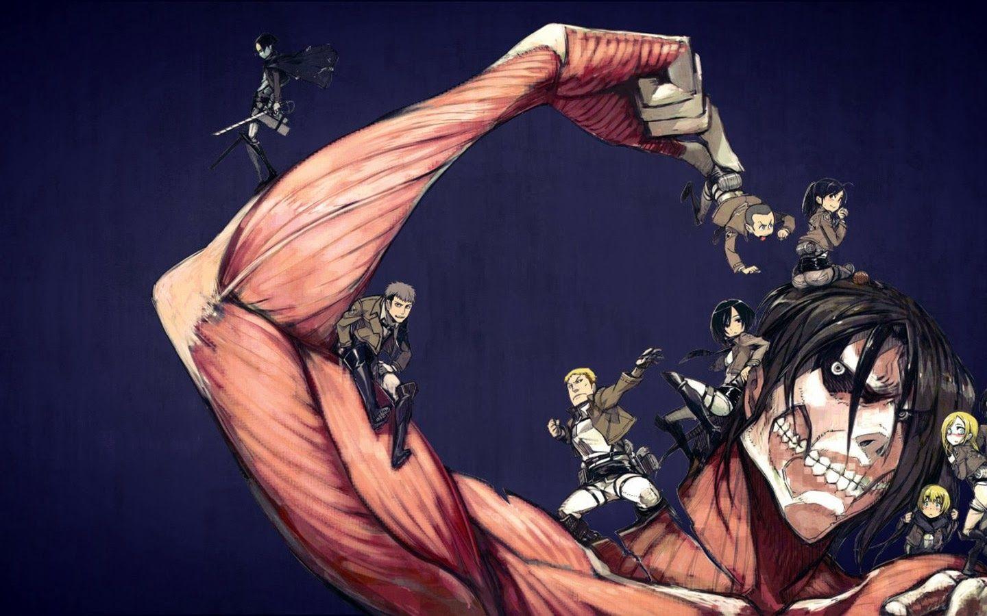 1440x900 Free download attack on titan HD wallpaper levi eren rogue titan HD wallpaper [1600x900] for your Desktop, Mobile & Tablet. Explore Attack on Titan Wallpaper Eren. Attack on Titan