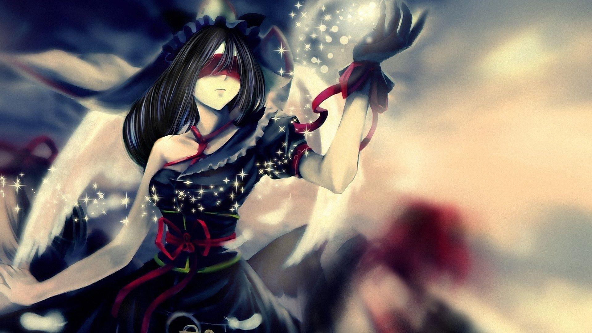 1920x1080 #Themis, #blindfold, #anime girls, #fantasy art, #fantasy girl, #angel, #anime, wallpaper. Mocah.org HD Wallpaper