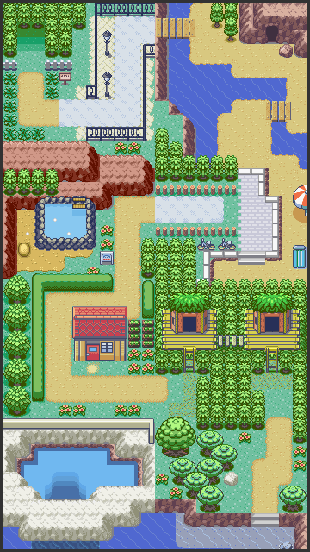 Hình nền vùng Hoenn 1080x1920 mà tôi đã tạo cho điện thoại của mình: pokemon
