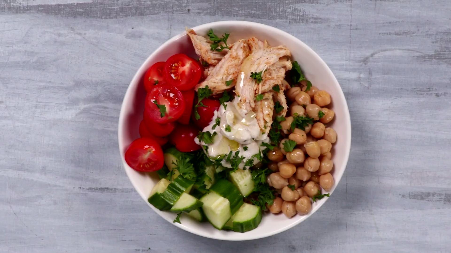 1920x1080 15 Minute Chicken Shawarma Bowls Recipe