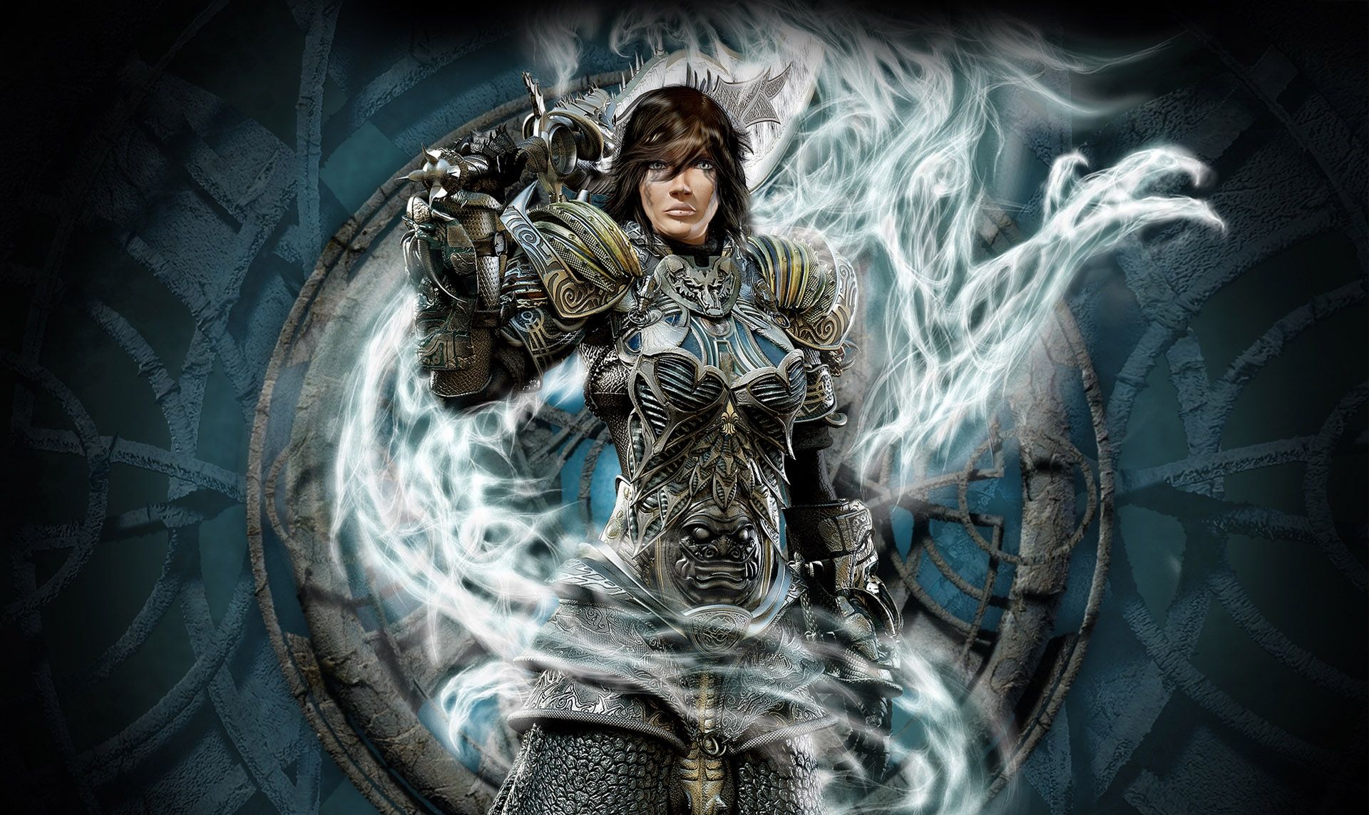 1920x1143 Fantasy Woman Warrior Wallpaperx1143