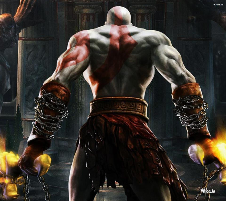 960x854 God Of War 3D Games HD Wallpaper