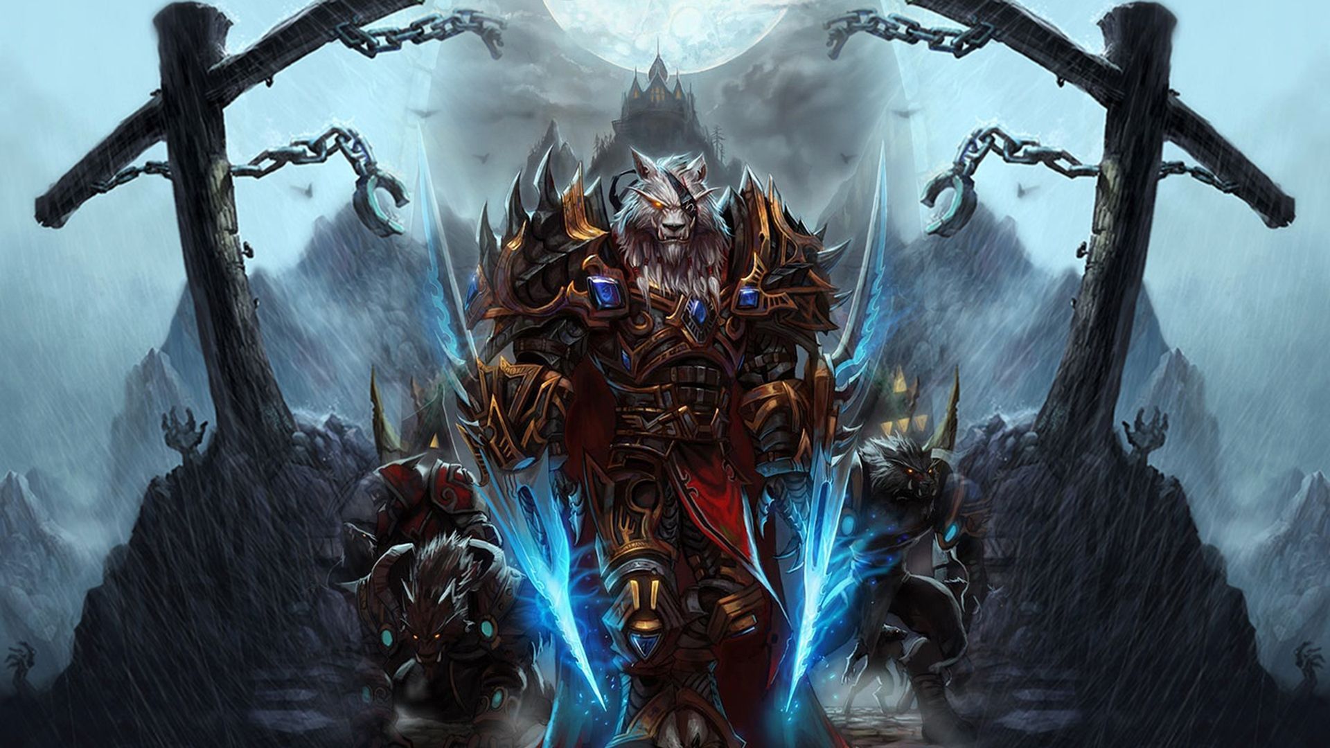 1920x1080 WoW Warrior Wallpaper