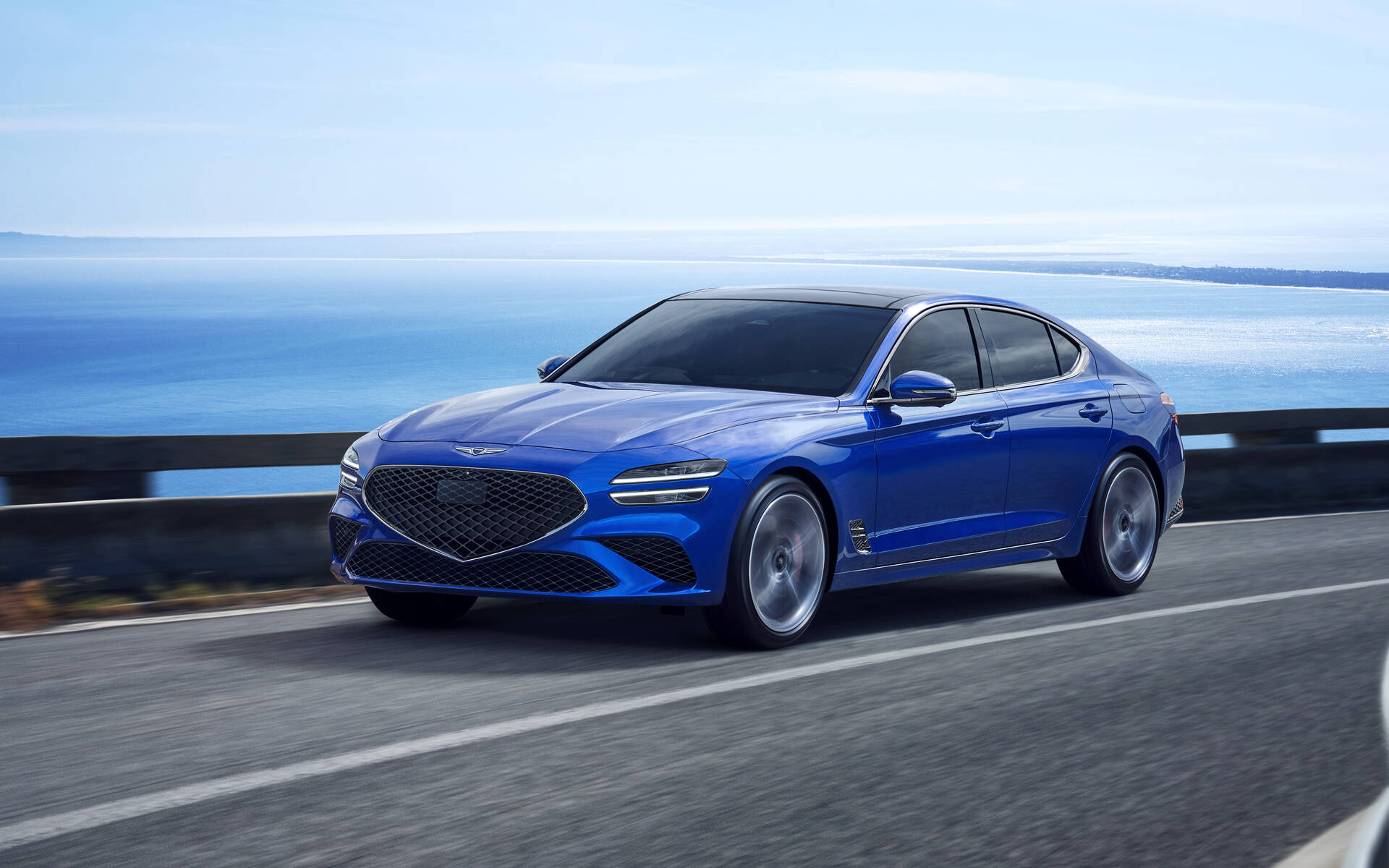 1920x1200 Refreshed 2024 Genesis G70 Packs New 300 Hp Engine Car Guide