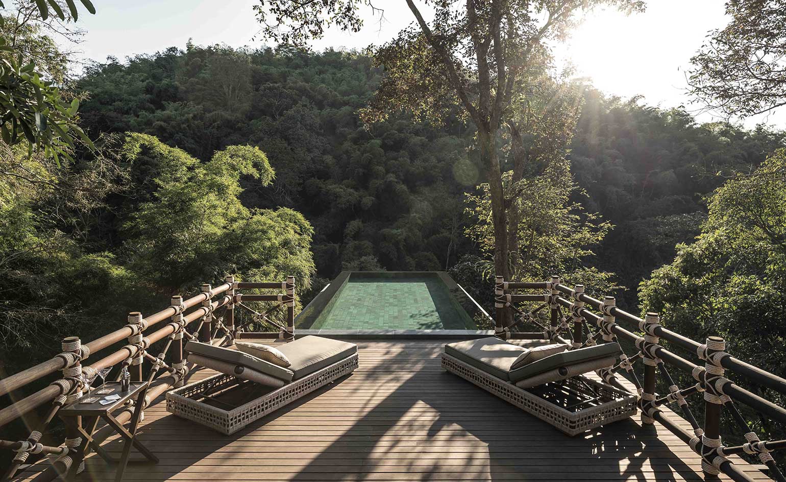 1540x944 The Explorer's Lodge at the Four Seasons Tented Camp. Wallpaper*