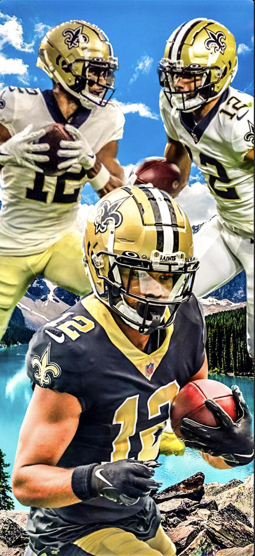 839x1824 Chris Olave Saints Wallpaper