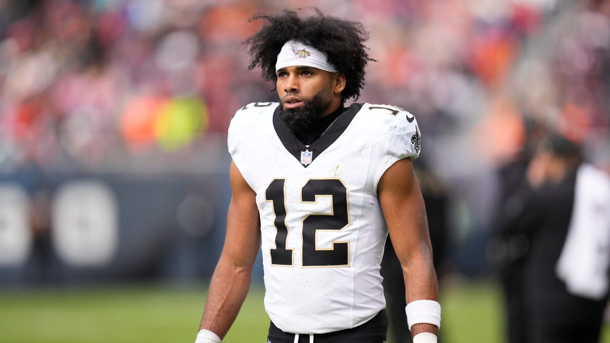 2560x1440 Chris Olave Talks NFL Trade Deadline, Tyler Shough And Call Of Duty In B R Interview