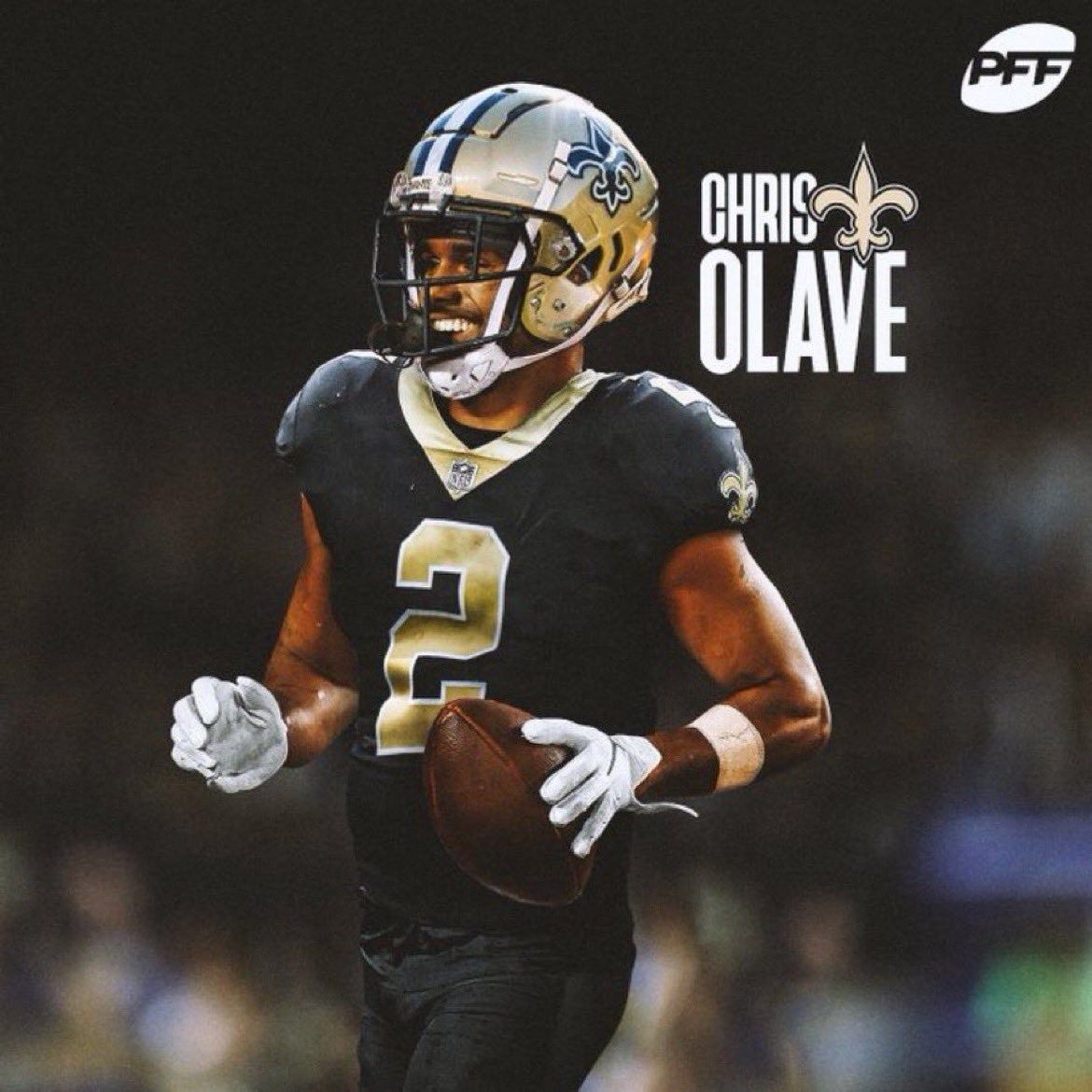 1170x1170 Saints trade up and draft Ohio State receiver Chris Olave. Canal Street Chronicles