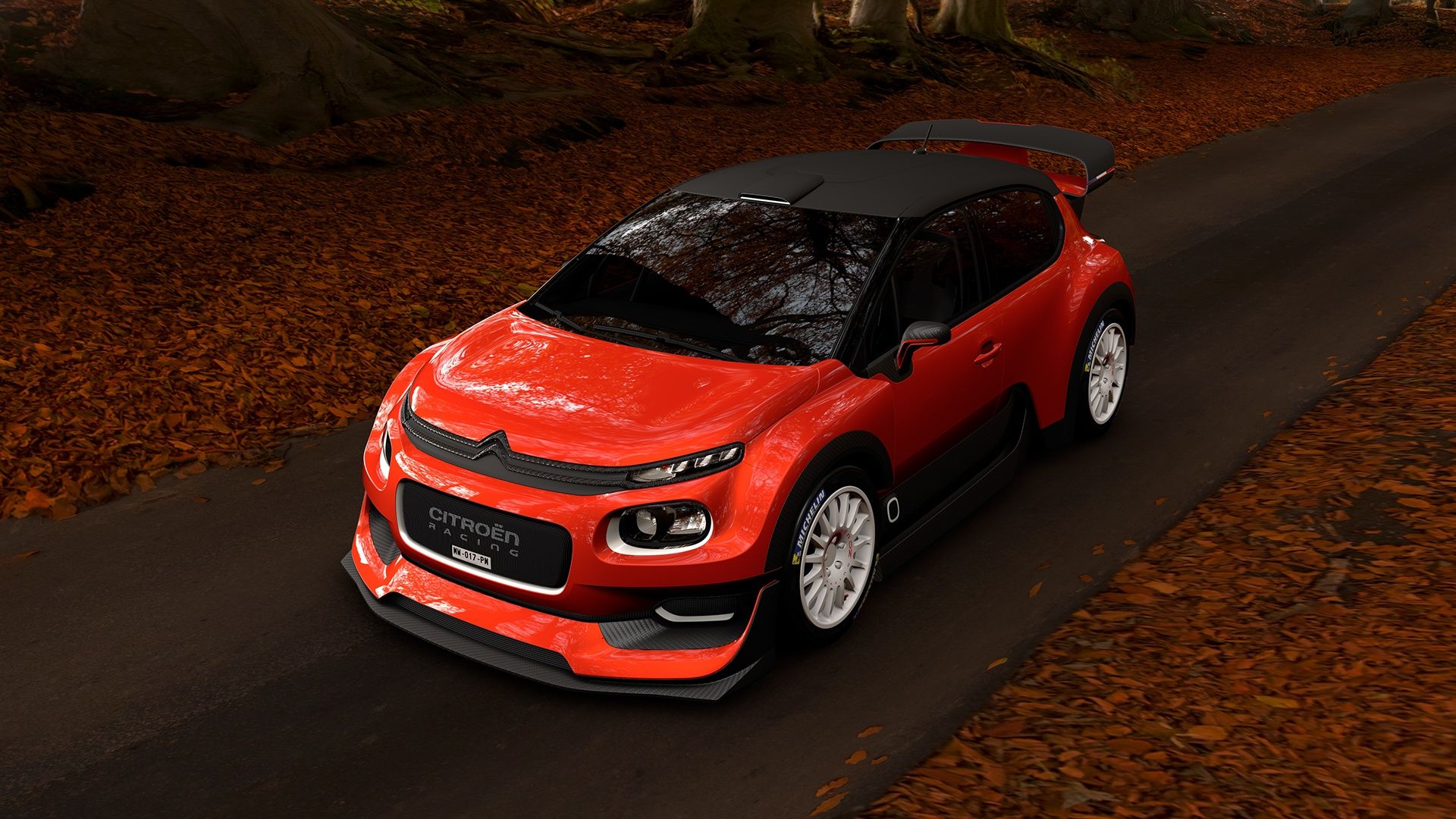 1920x1080 Citroen C3 WRC Concept 2017 (15). Image - Behance