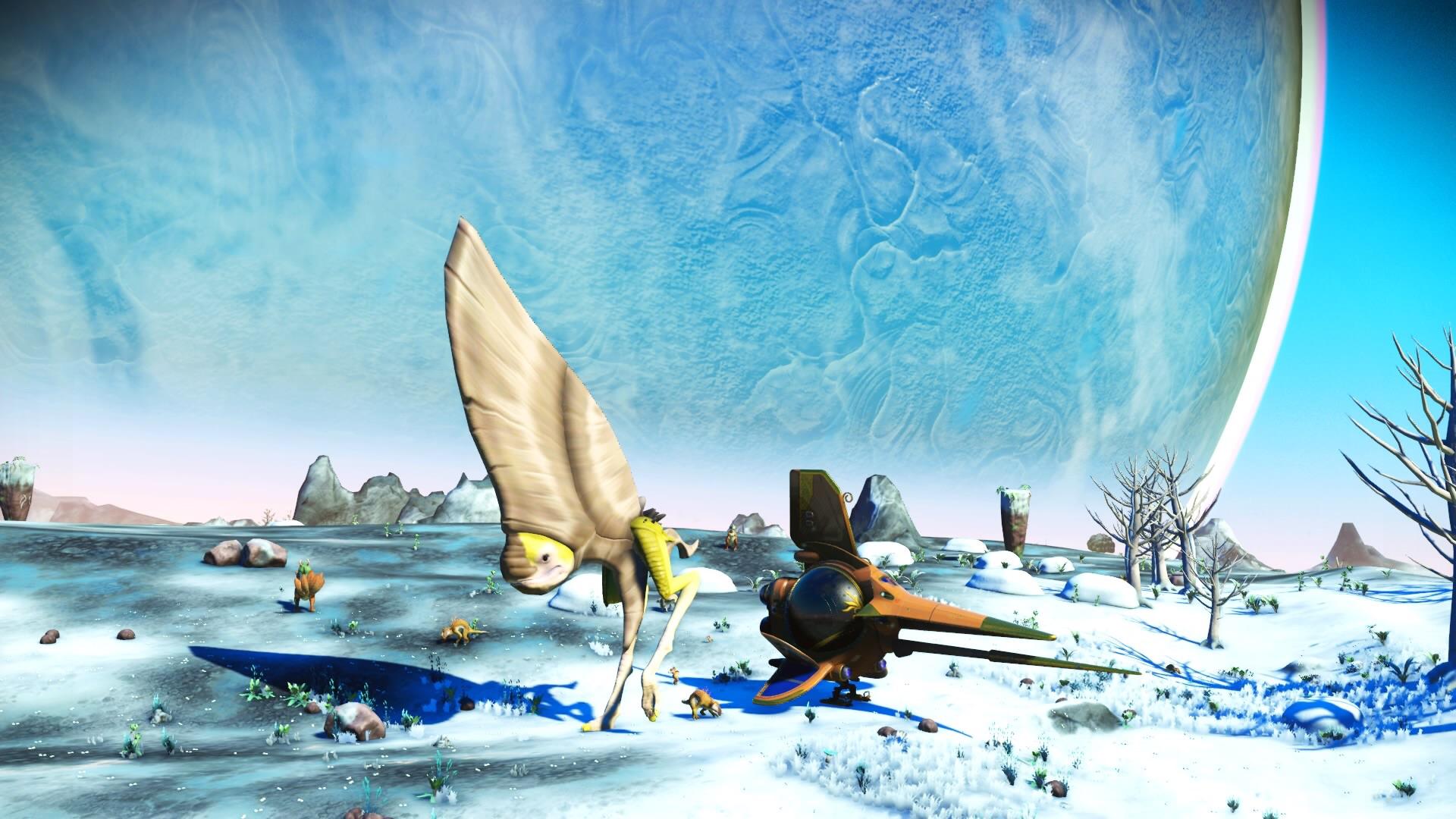 1920x1080 Hyperborean Creature. I've never seen anything like this in 100 hours of gameplay