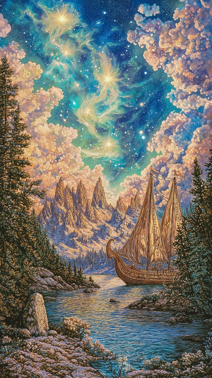 736x1308 Light Fantasy of Valhalla❄️