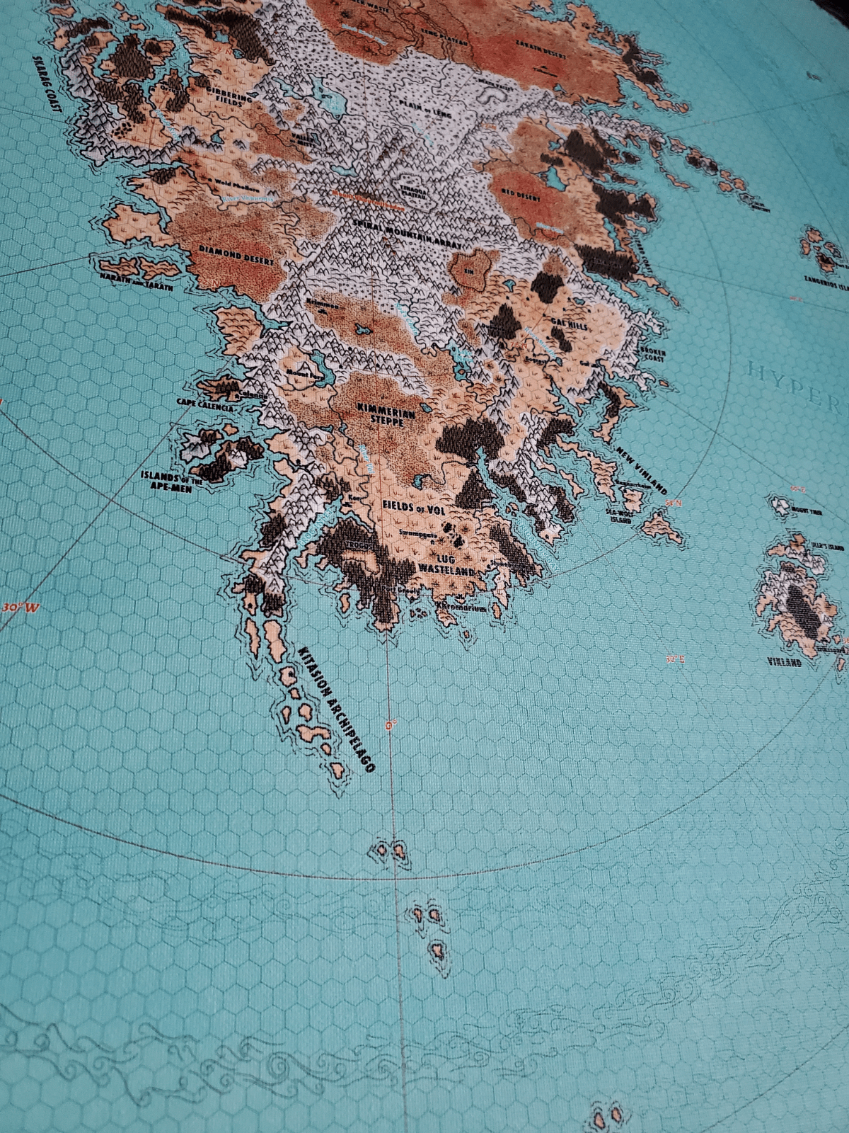 1200x1600 Hyperborea Canvas Map