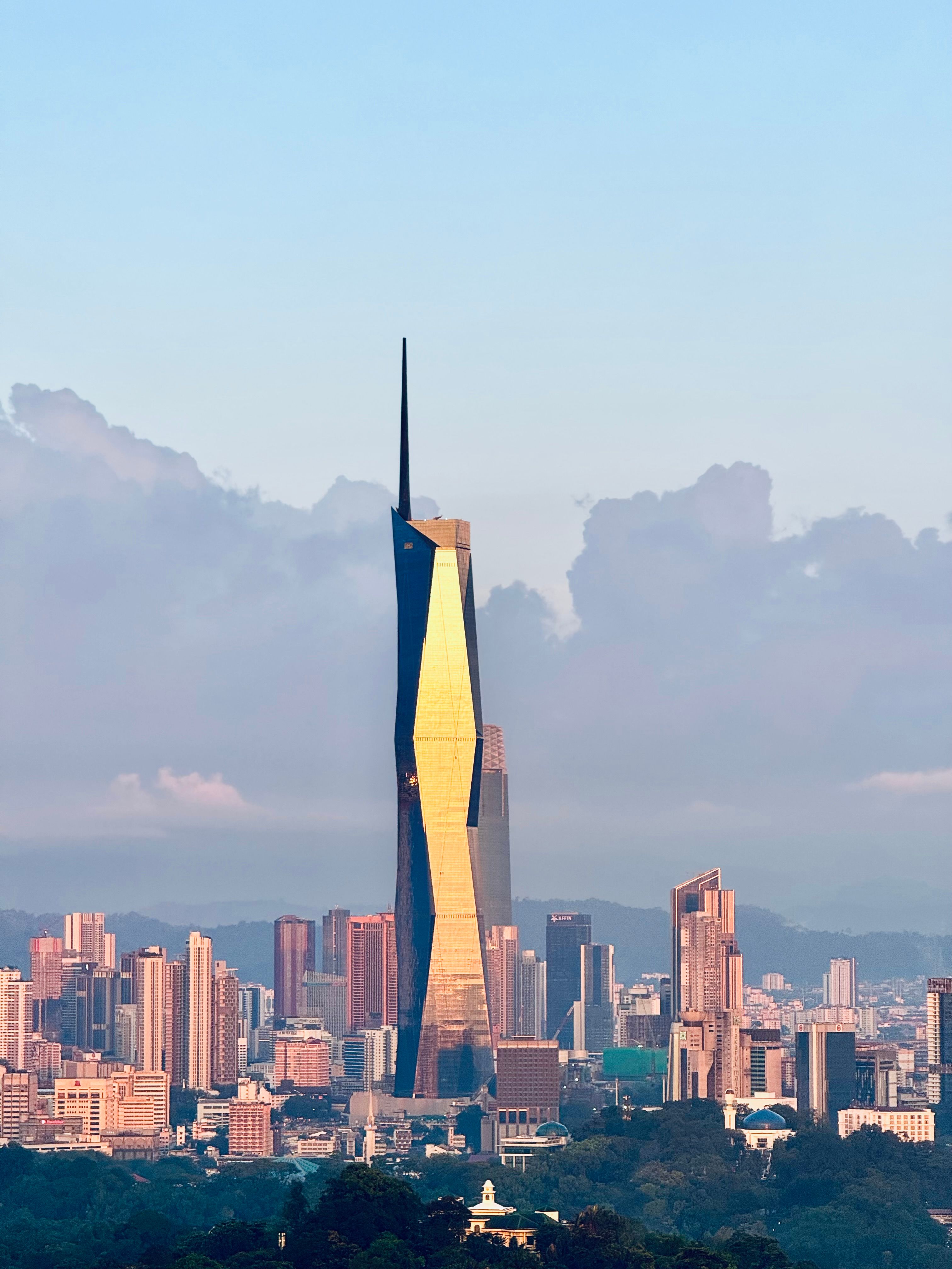 3024x4032 Warisan Merdeka Tower during Sunset · Free