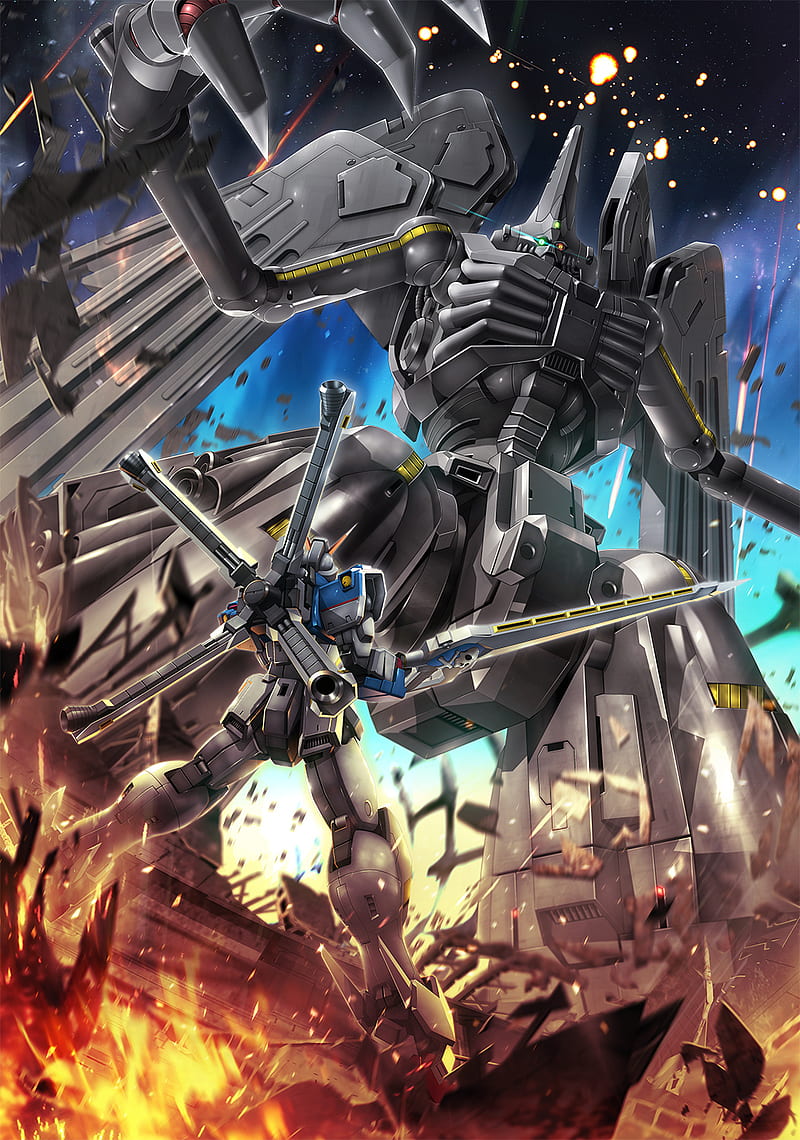 800x1140 X 3 Vs Divinidad, Crossbone Gundam, Gundam, HD Phone Wallpaper
