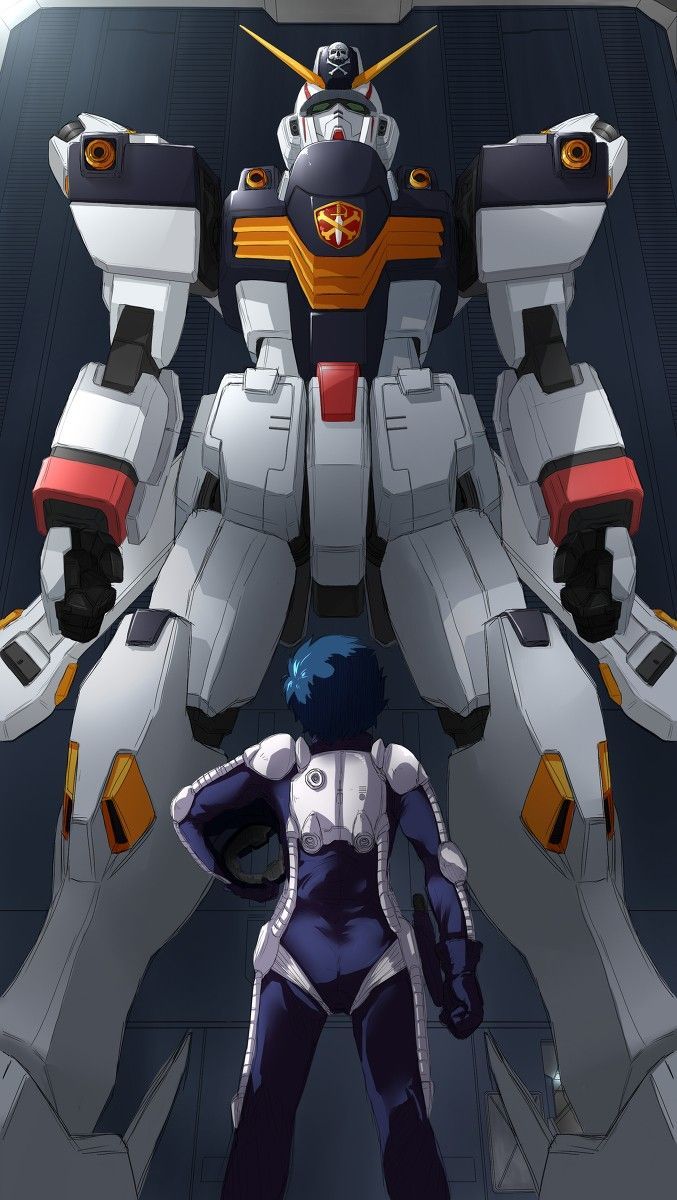 677x1200 Gundam gquuuuuux wallpaper. Gundam the origin wallpaper, Gundam gquuuuuux art, Gundam crossbone