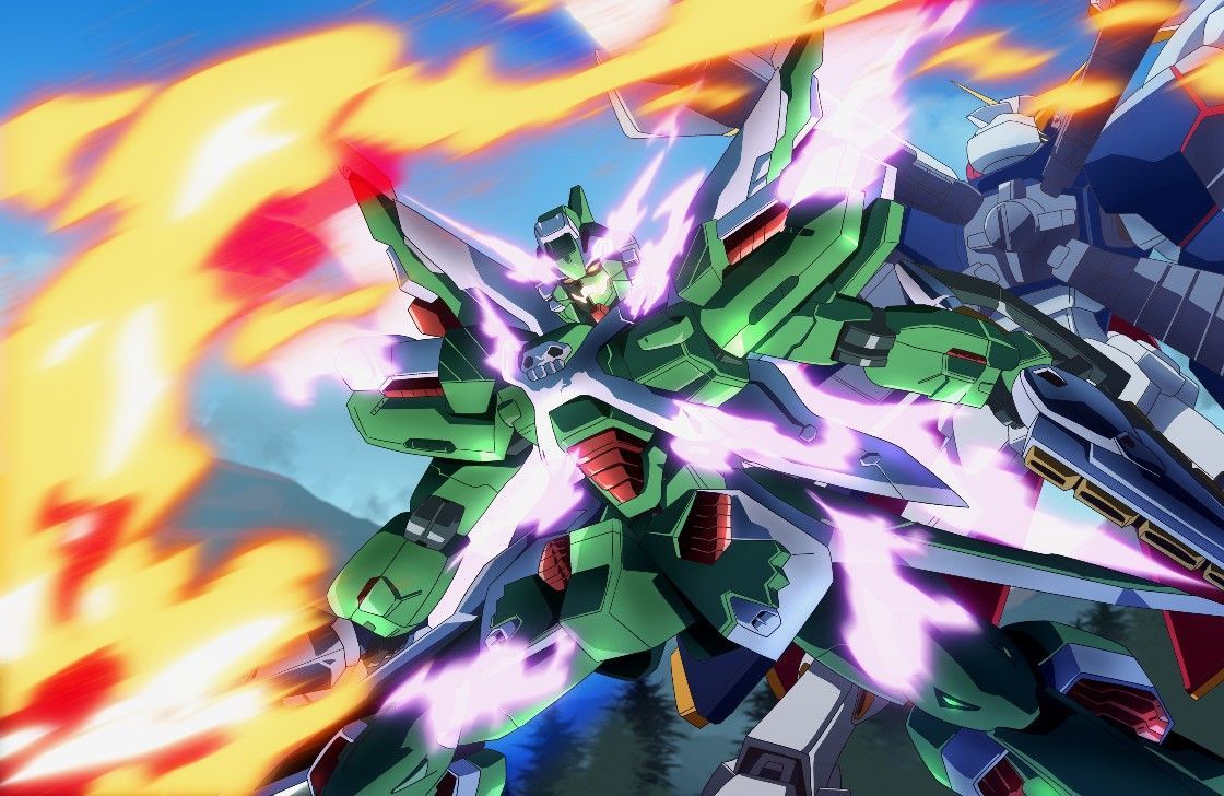 1120x728 Epic Dual Wielding Gundam. 木星, シンフォギア, ファントム