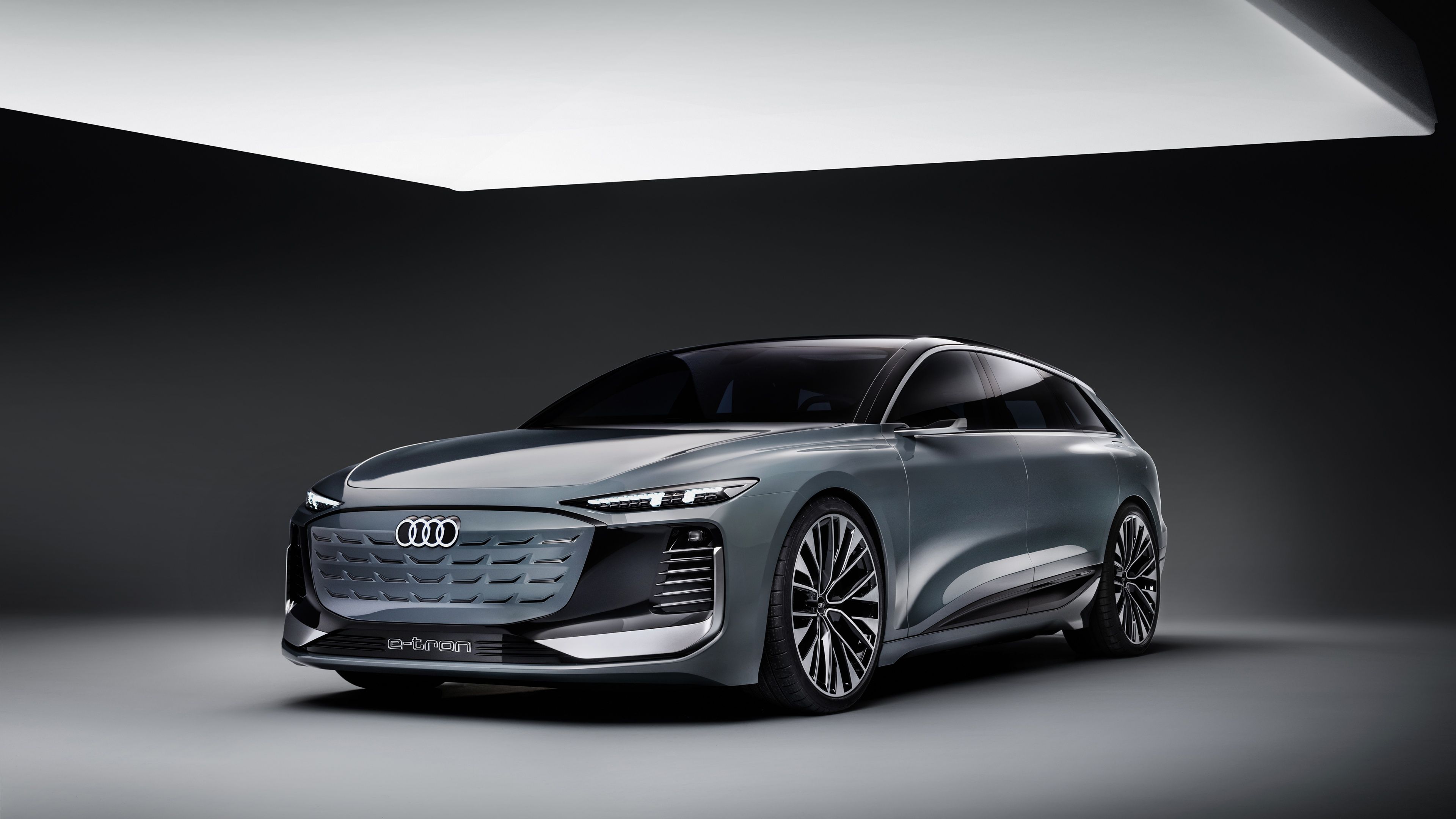 3840x2160 Audi A6 Avant E Tron Concept Wallpaper 4K, Electric Cars, 2022