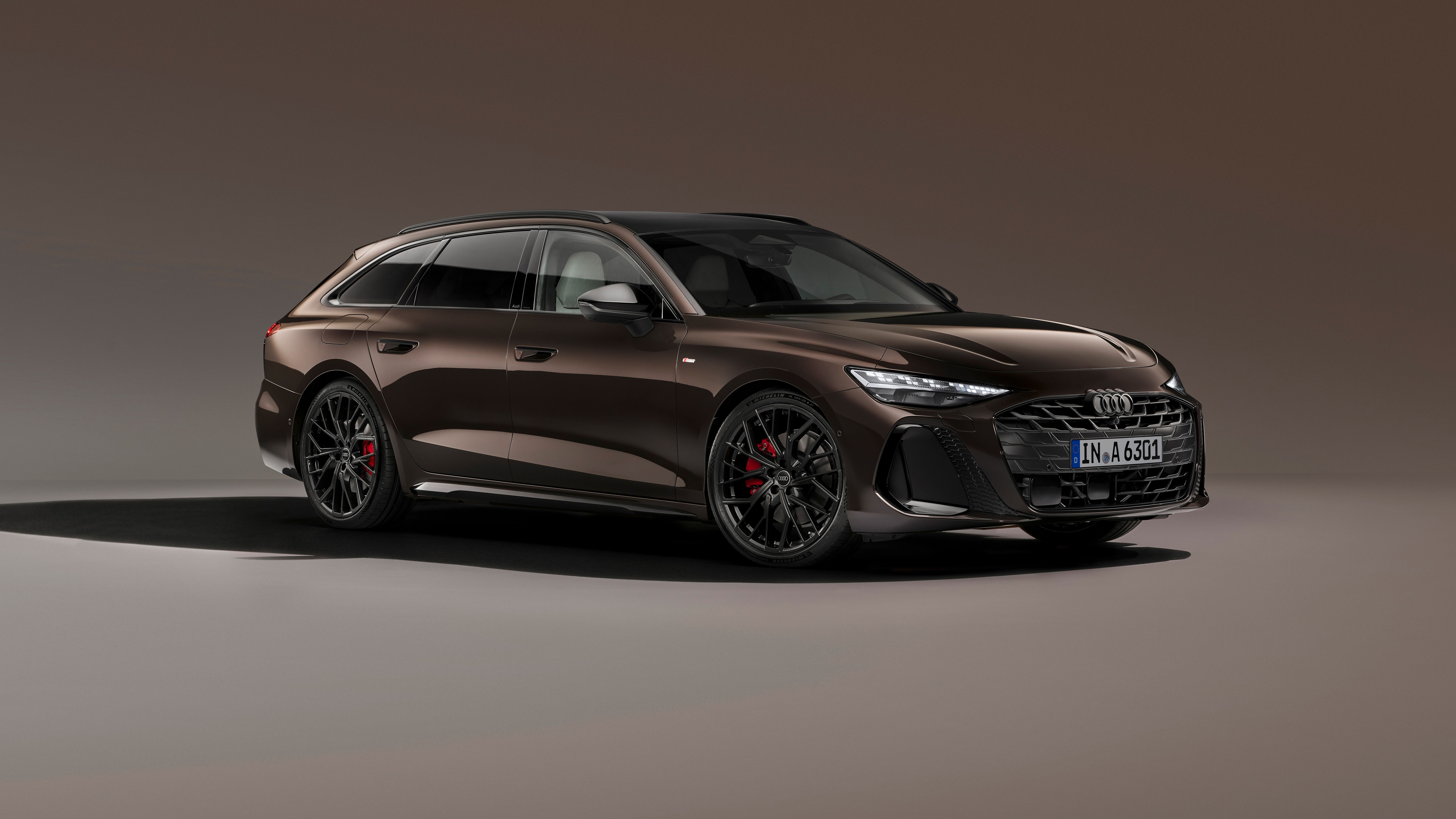 7680x4320 Audi A6 Avant TDI quattro S line 2025 8K Wallpaper Car Wallpaper
