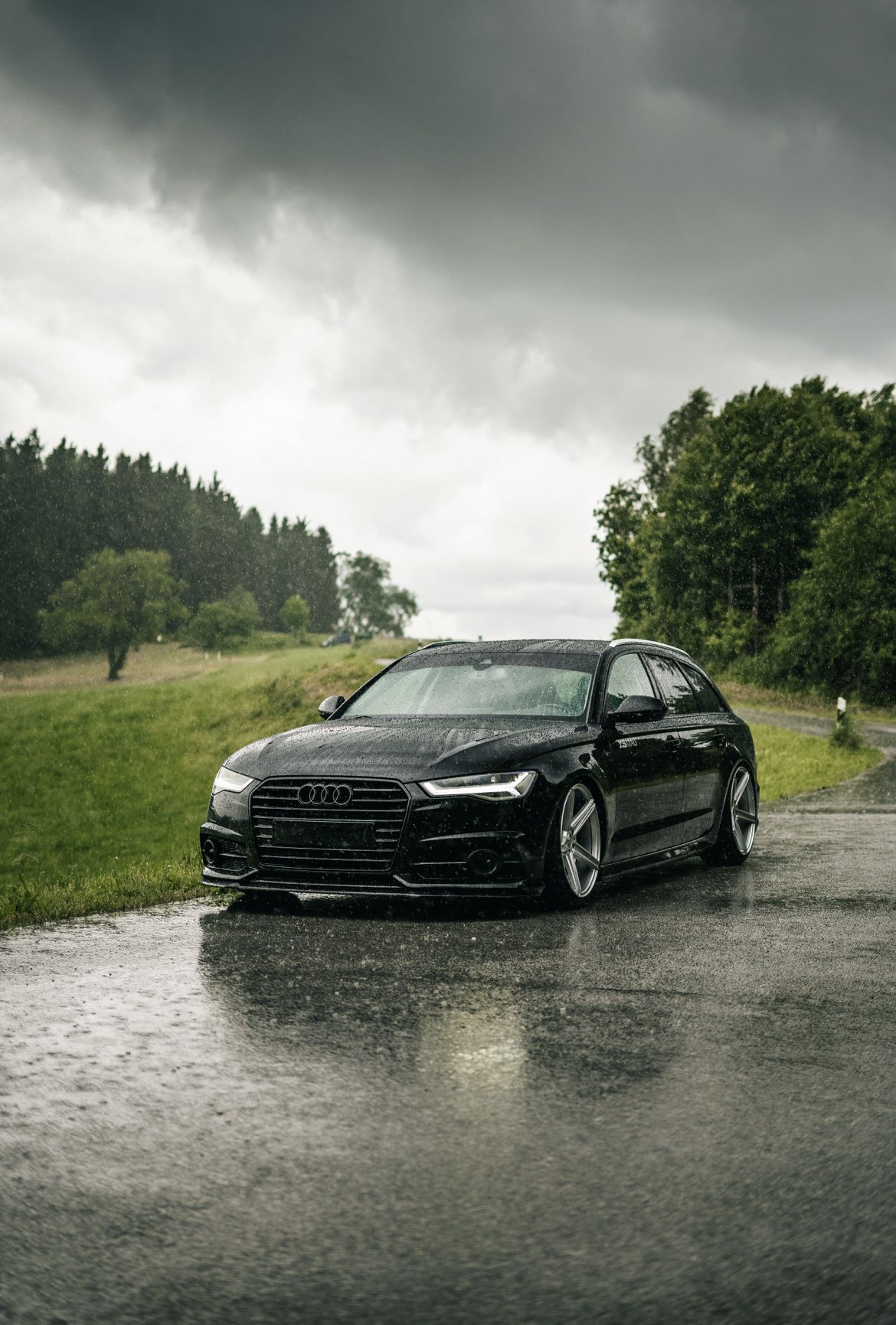1170x1730 AUDI A6 4G KV1 silber glänzend