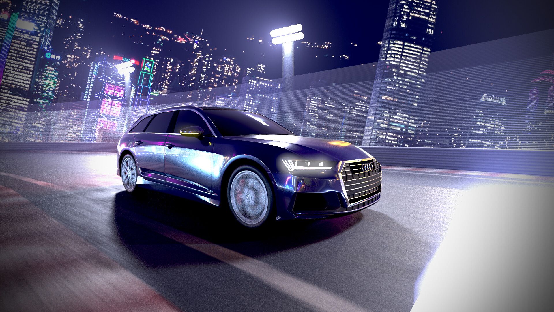 1920x1080 Henan Wang Audi A6 Avant