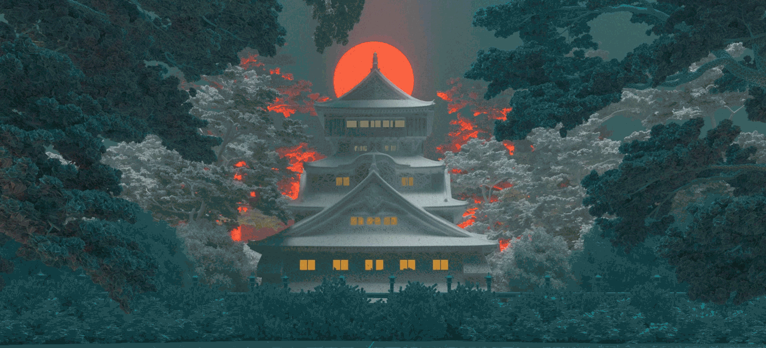 1536x698 Japanese Castle Lighting / Mood Lighting