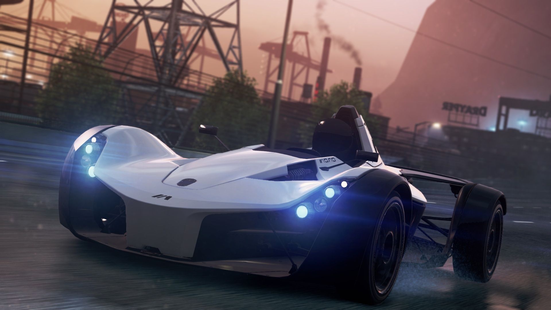 1920x1080 Wallpaper game, Need for Speed, most wanted, BAC Mono for mobile and desktop, section игры, resolution 1920x1080