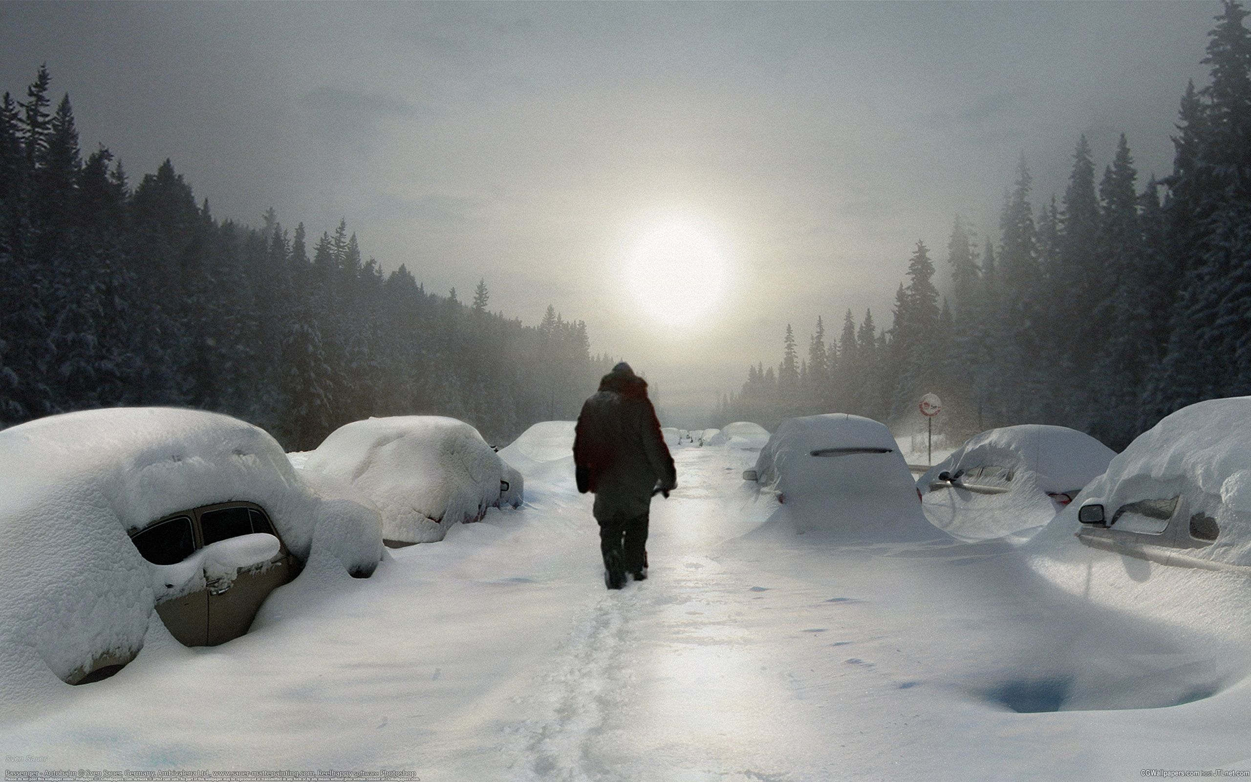 2560x1600 Heavy Snow MacBook Air Wallpaper Download