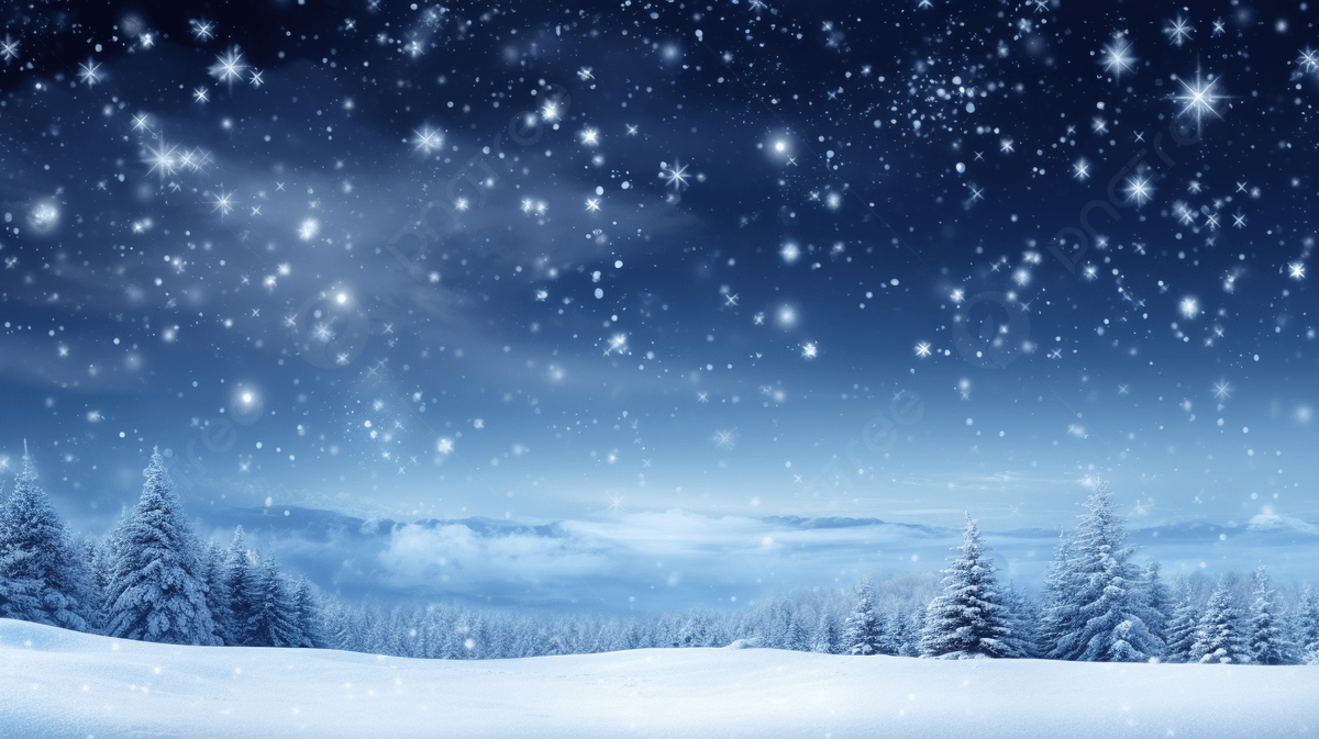 1200x673 Natural Winter Christmas Background With Sky Heavy Snowfall Snowflakes In Different Shapes, Winter, Snow Texture, Snow Effect Background Image And Wallpaper for Free Download