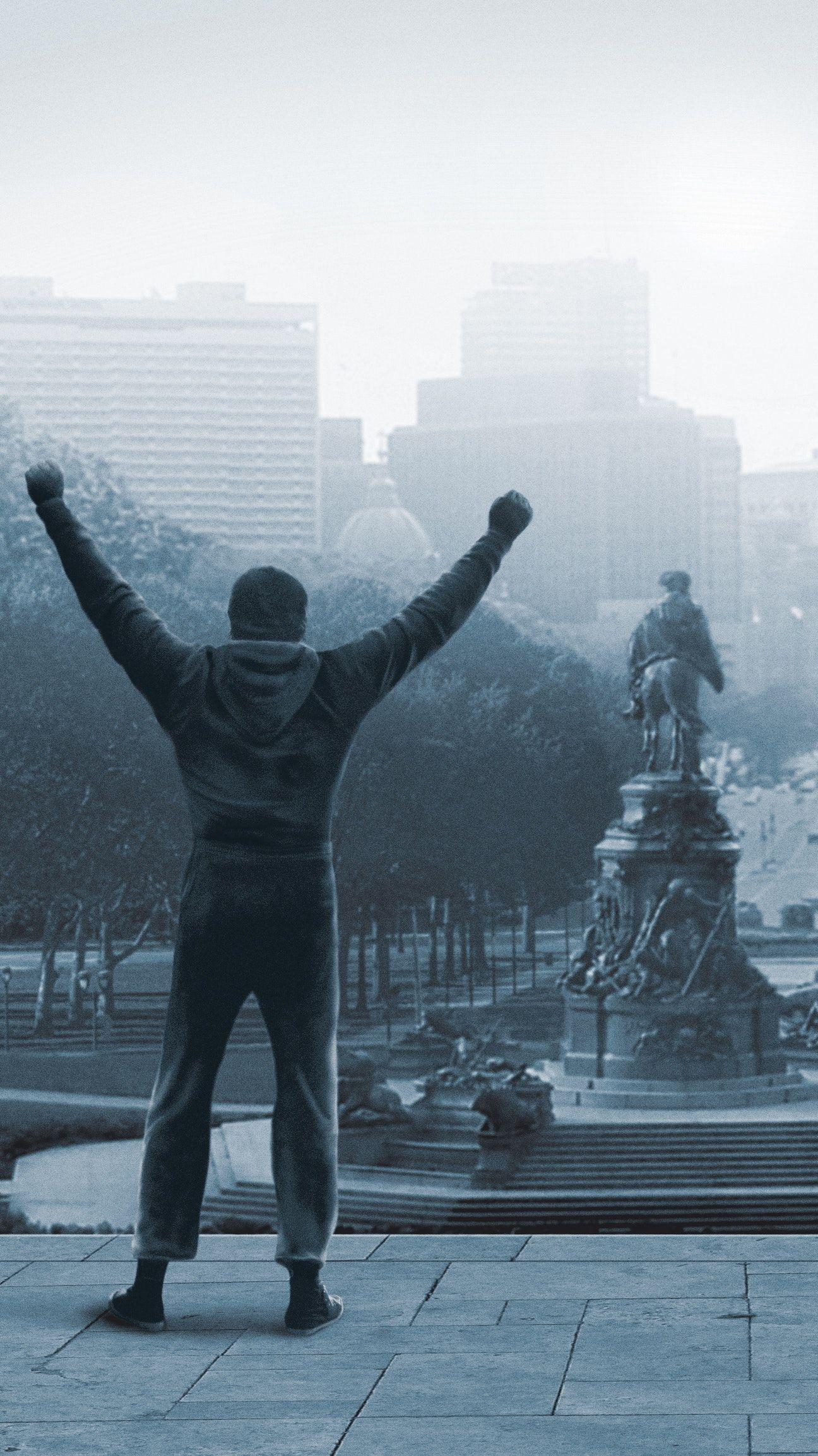 1296x2306 Rocky (1976) Phone Wallpaper. Moviemania. Rocky poster, Rocky balboa poster, Rocky balboa movie