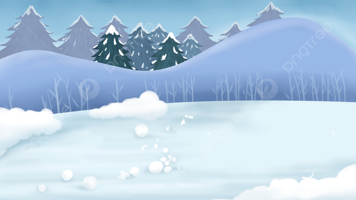 1200x675 Blue Winter Under Heavy Snow Background Illustration, Winter, Snowing, Bench Background Image And Wallpaper for Free Download